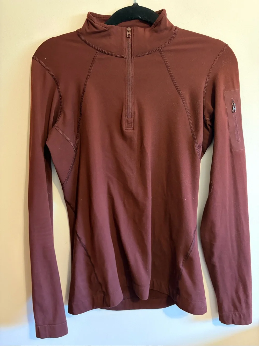 ARC’TERYX- size small, brown, Rho LT Zip Neck Women's - Picture 1 of 7